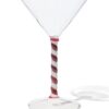 Cocktailglas 150ml zuurstok - 2 stuks (rood)