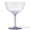 Cocktailglas 210ml glas gekleurde steel (blauw)
