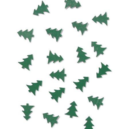 Confetti hout kerstboom