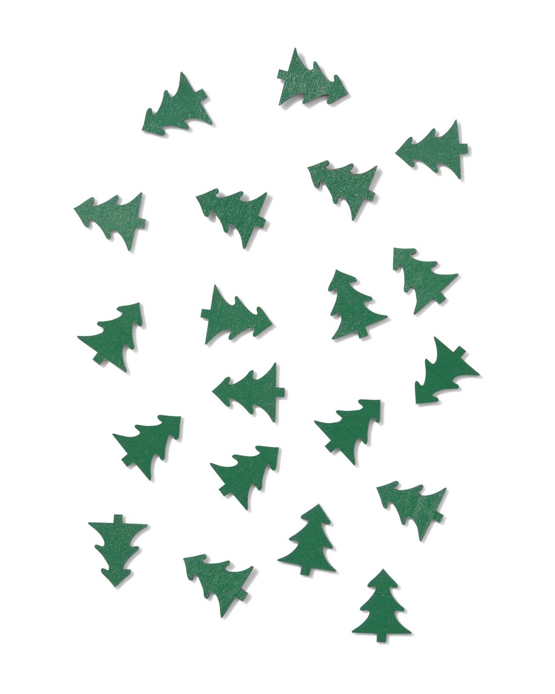 Confetti hout kerstboom