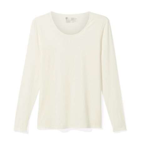 Dames temptech T-shirt lange mouw wit