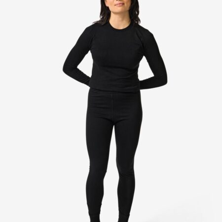 Dames thermolegging zwart