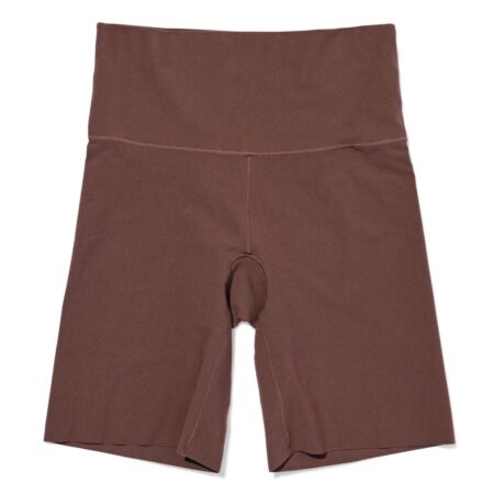 Damesbiker smoothing hoge taille donkerbruin