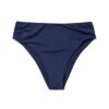 Damesbikinibroekje Dana hoog donkerblauw