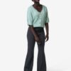 Damesbroek Otis regular fit jersey grijsmelange