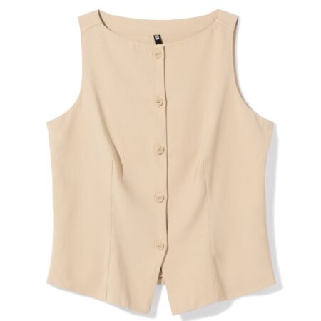 Damesgilet Sarie beige