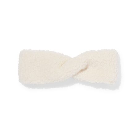 Dameshoofdband fleece crème