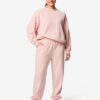 Damesjoggingsbroek comfy fit lichtroze