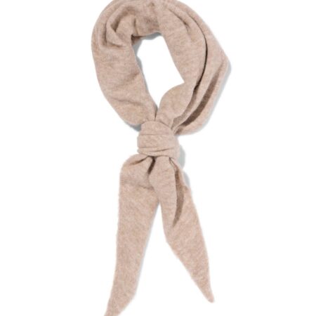 Damessjaal driehoek (beige)