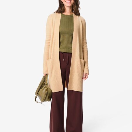 Damesvest Lana acryl beige