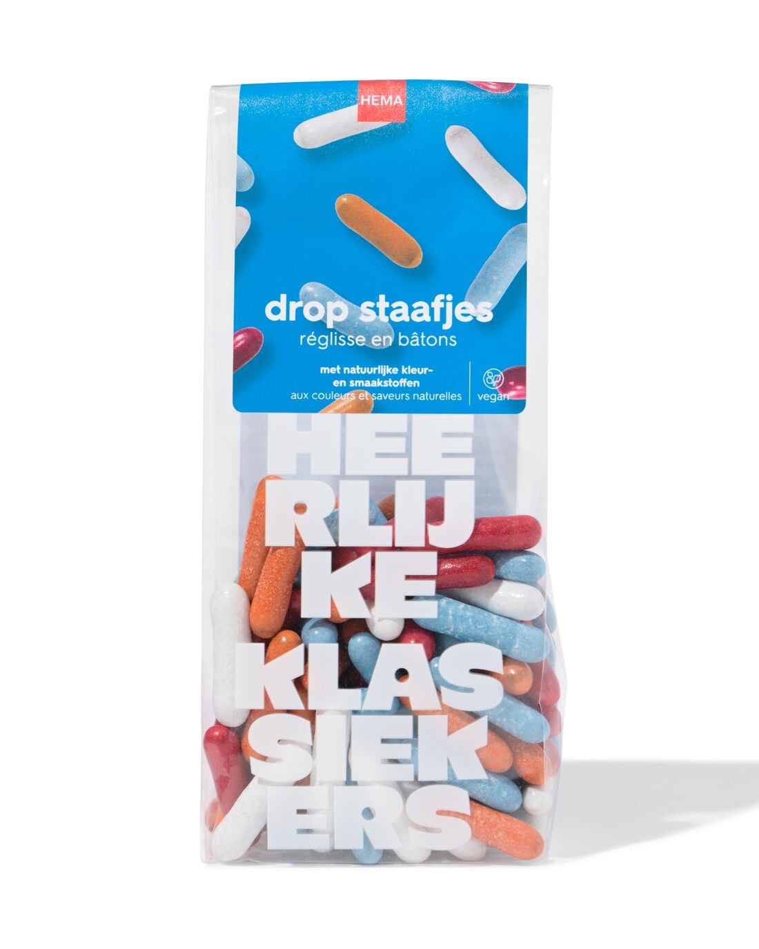 Dropstaafjes 130g