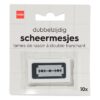 Dubbelzijdige scheermesjes navulling - 10 stuks