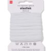 Elastiek 10mx6mm wit