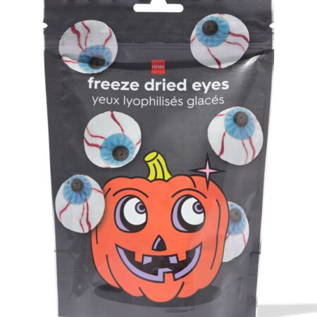 Gevriesdroogde snoepoogjes Halloween 57g