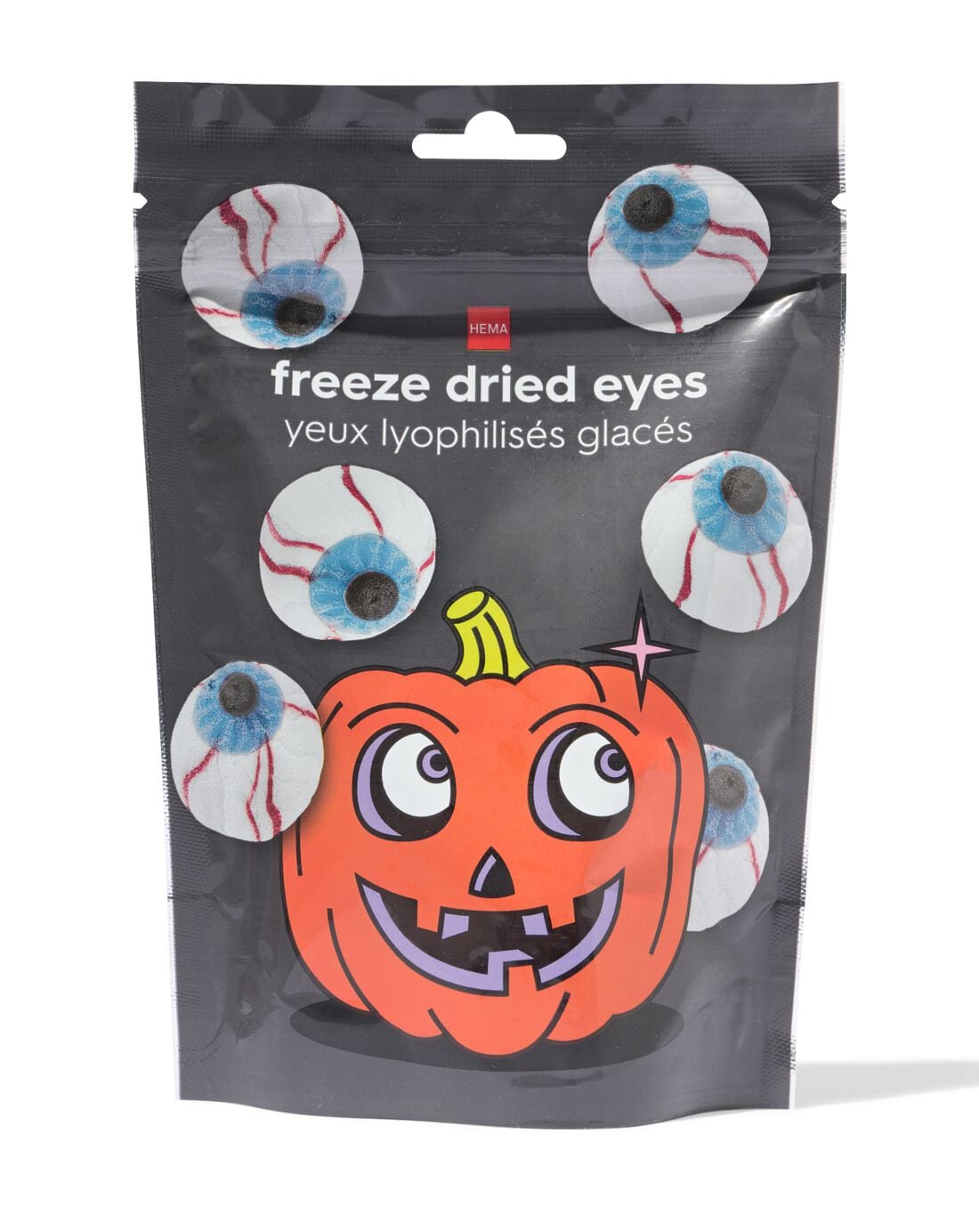 Gevriesdroogde snoepoogjes Halloween 57g