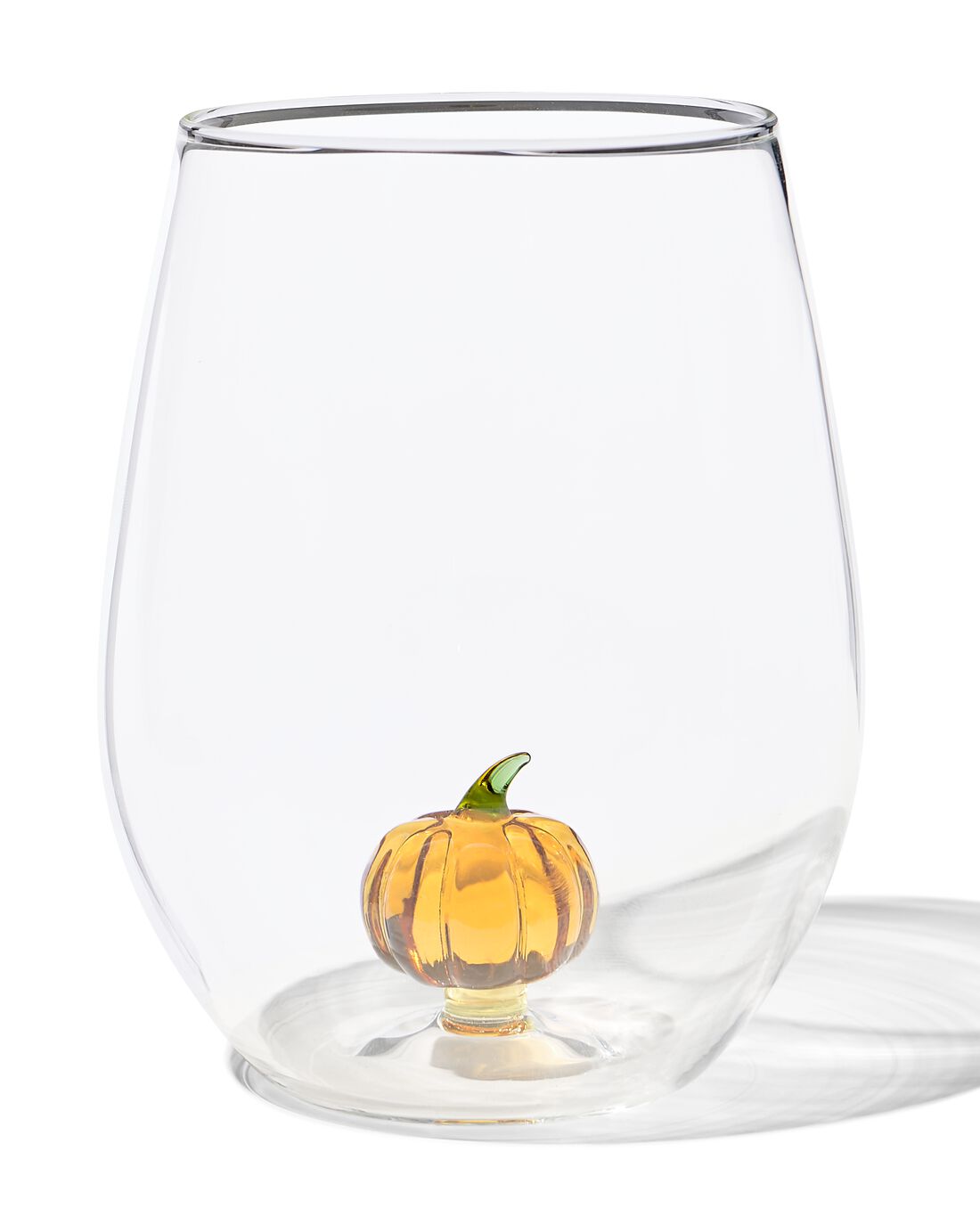 Glas 550ml met pompoen