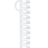Glijders voor U-rails wit - 10 stuks (wit)