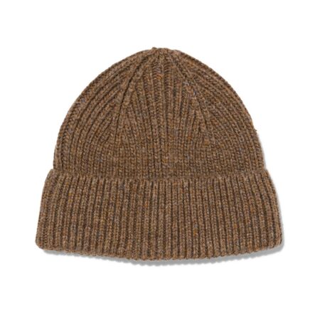 Heren beanie bruin
