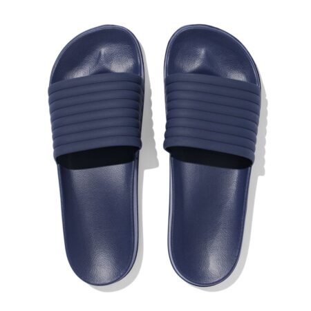 Herenbadslippers blauw