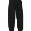 Herenbroek Carlson regular fit sweatstof zwart