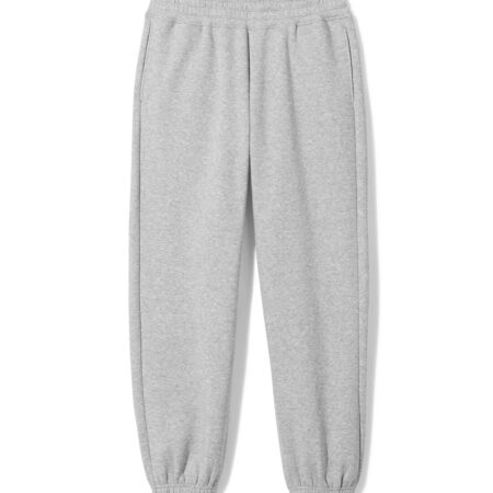 Herenbroek Carlson sweatstof regular fit grijsmelange