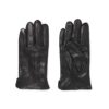 Herenhandschoenen leer zwart