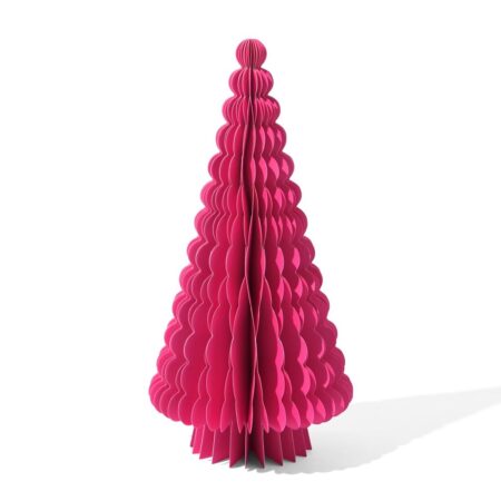 Honeycomb kerstboom (roze)