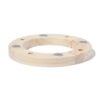 Houten jaarring kandelaar (multi)