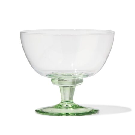 Ijscoupeglas 200ml groen