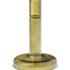 Kandelaar 8.5x8cm glas groen