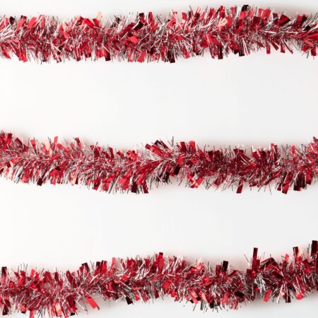 Kerstslinger 3m peperkoekmannetjes (goud)
