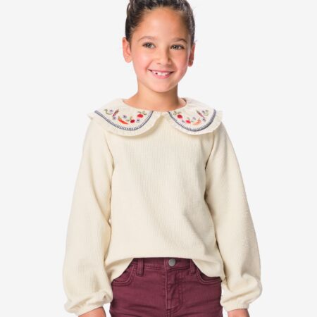 Kinder T-shirt ecru