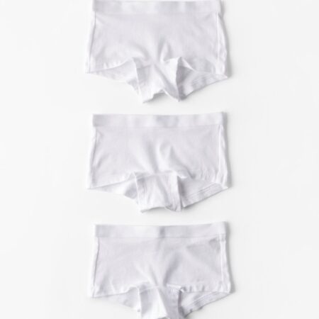 Kinder boxers - 3 stuks wit