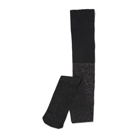 Kinder panty 90deniers glitters zwart