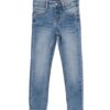 Kinderbroek slim fit middenblauw