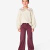 Kinderjeans bootcut bordeauxrood