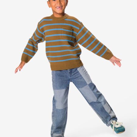 Kinderjeans regular fit blauw