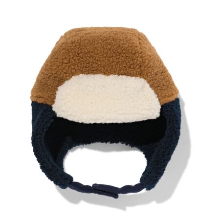 Kindermuts teddy kleurblokken multi
