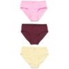 Kinderslips uni katoen - 3 stuks multicolor