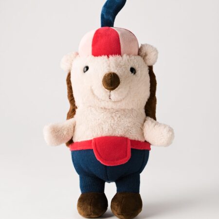 Knuffel 19x34cm hulppiet egel