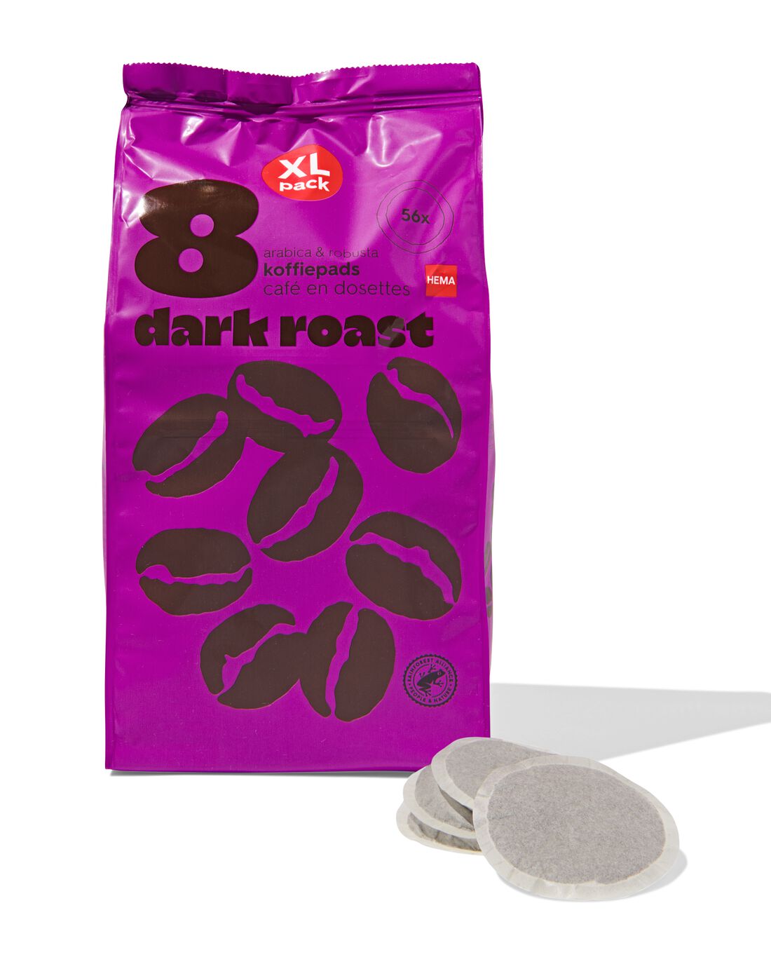 Koffiepads dark roast - 56 stuks