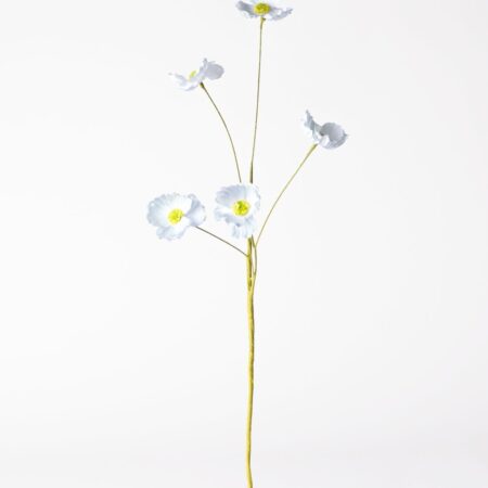 Kunstbloem boterbloem 55cm blauw
