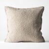 Kussenhoes 50x50cm bouclé taupe