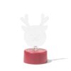 Led-theelicht ⌀3.8x7.6cm rendier