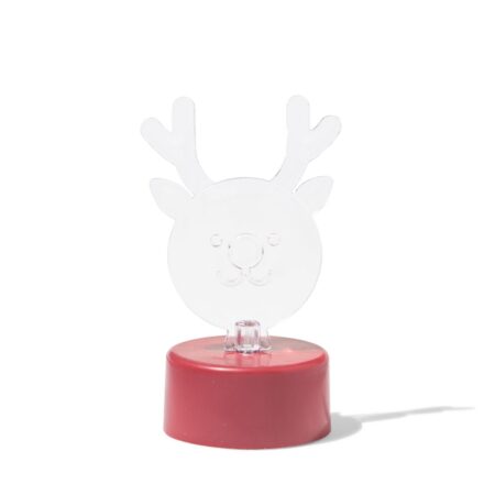 Led-theelicht ⌀3.8x7.6cm rendier