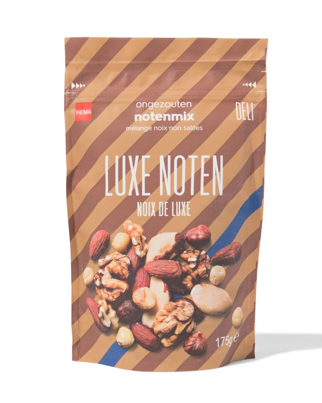Luxe notenmix ongezouten 175g