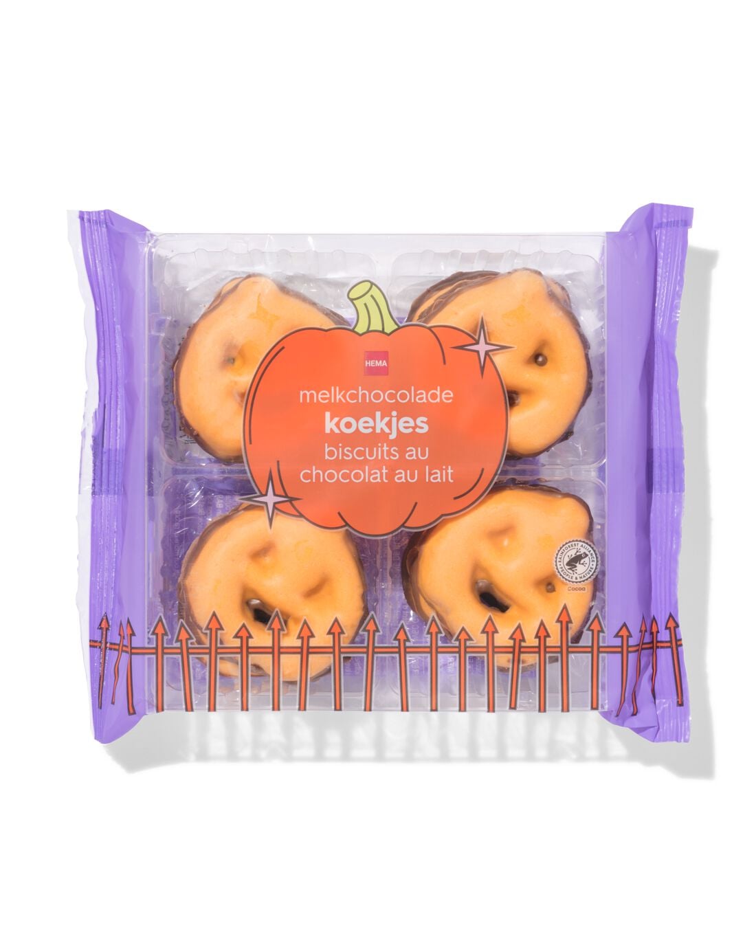 Melkchocolade koekjes Halloween 165g