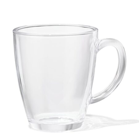 Mok 375ml glas (transparant)