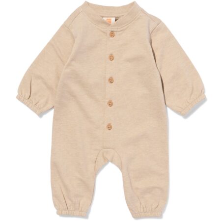 Newborn boxpakje sweatstof zand