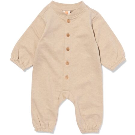 Newborn boxpakje sweatstof zand